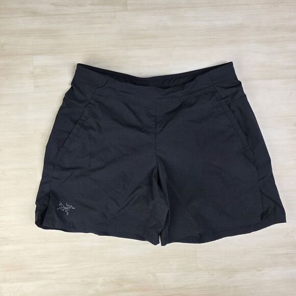 Arc’teryx Taema 6" Nylon Shorts Black Women’s Size XS - Picture 1 of 9